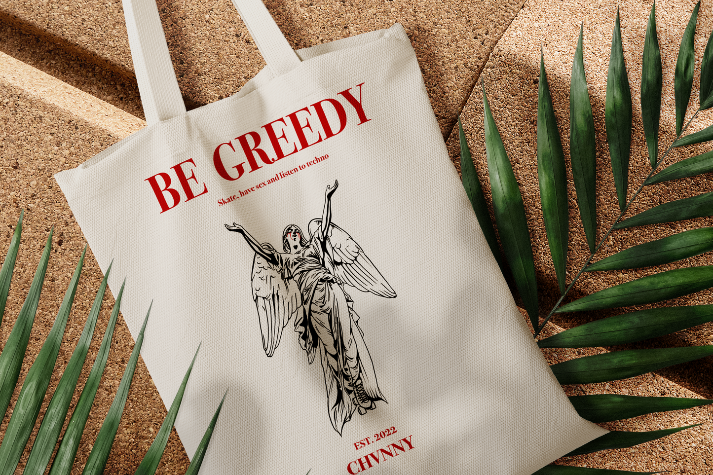 Tote bag "Be Greedy"