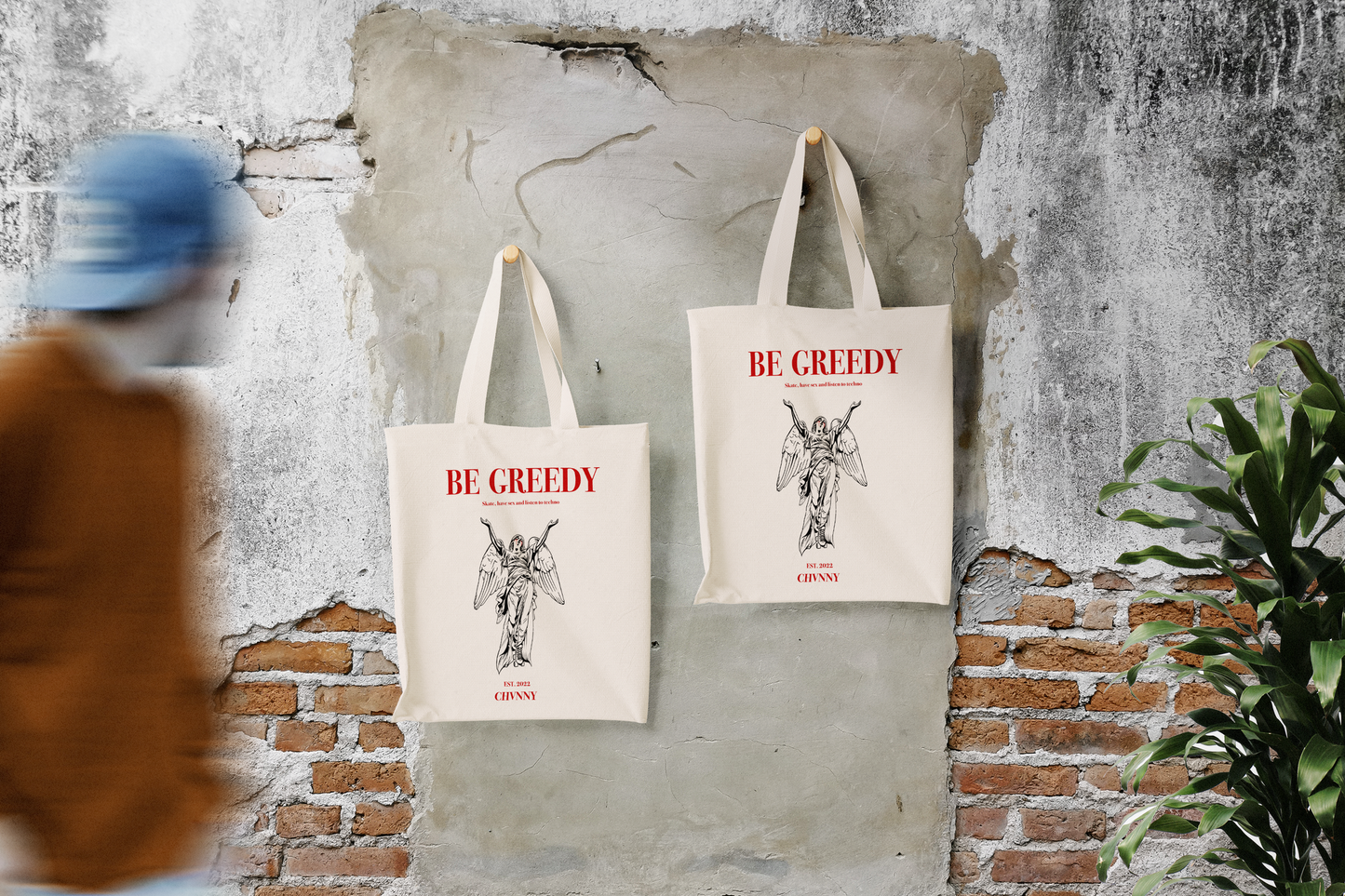 Tote bag "Be Greedy"