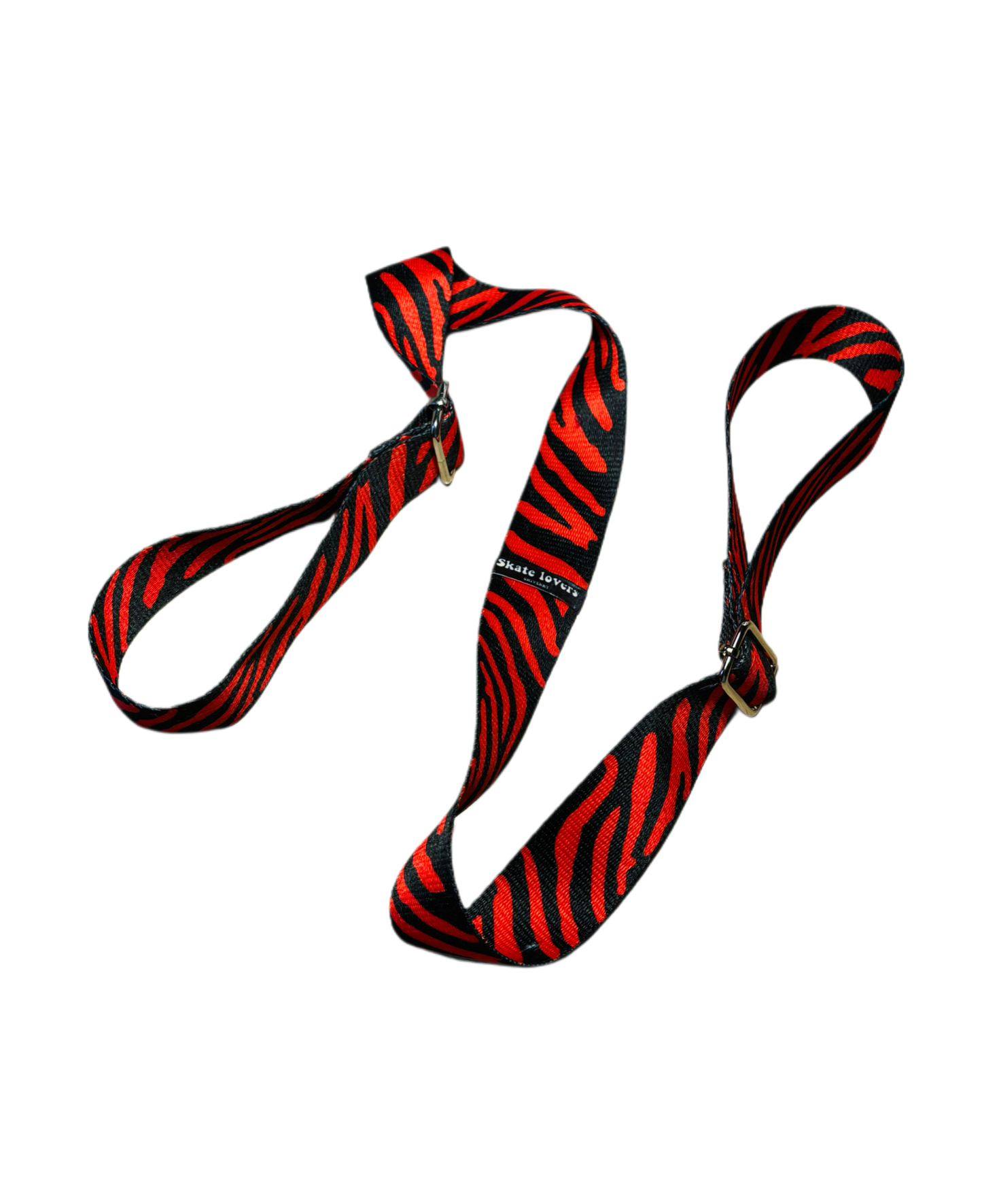 Red Zebra leash